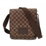 Louis Vuitton Damier Brooklyn PM Shoulder Bag Ebene