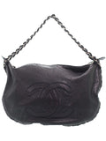 Chanel  Line Shoulder Bag Black