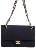 Chanel Matelasse Chain Shoulder Bag Black