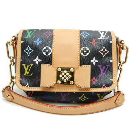 Louis Vuitton Multicolor Patty Noir Shoulder Bag Black