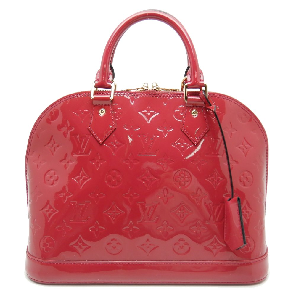 Louis Vuitton Vernis Alma PM Rose Andian Handbag