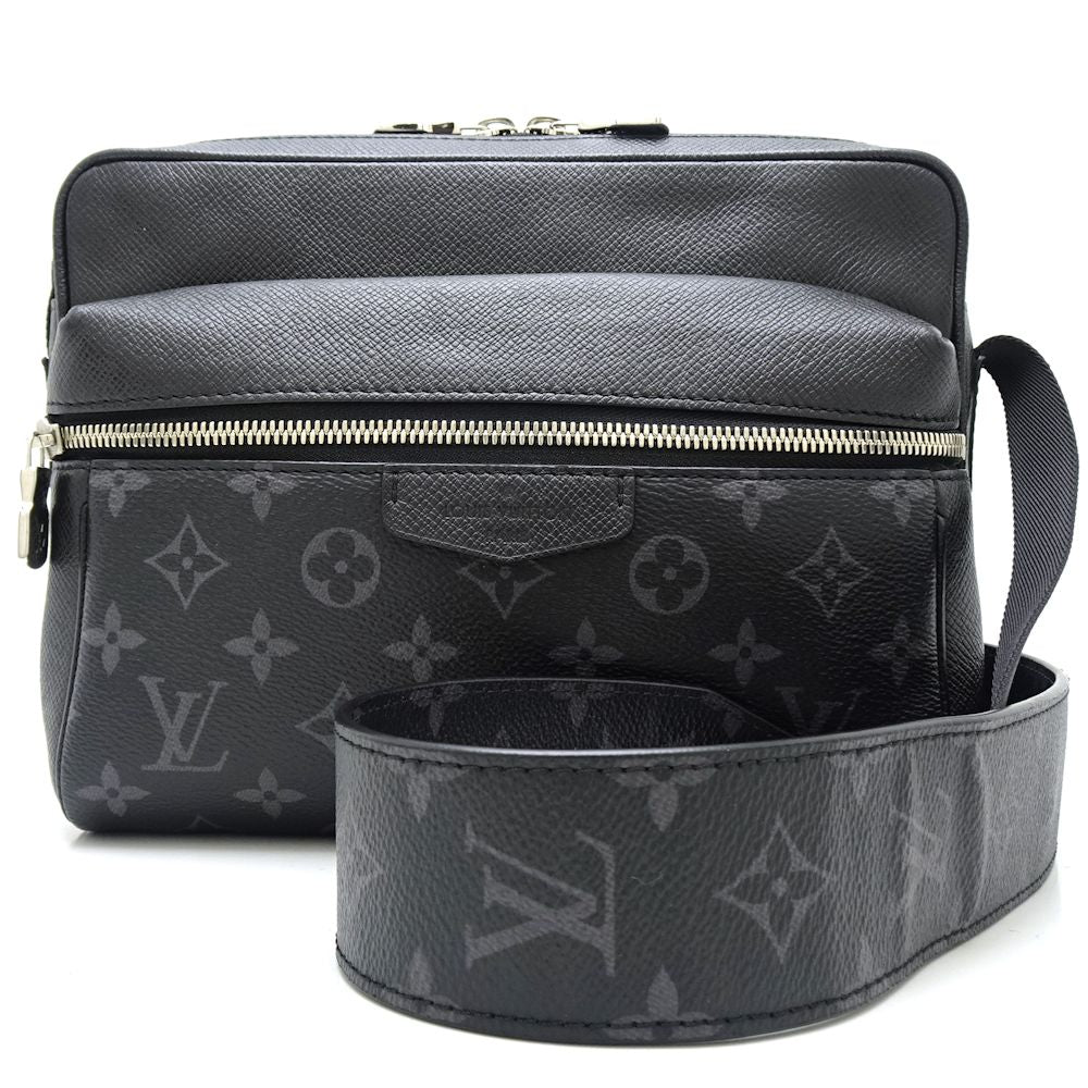 Louis Vuitton Eclipse Messenger PM Shoulder Bag Noir Black