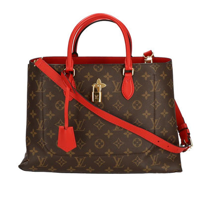 Louis Vuitton Flower Tote Bag Monogram Coquelicot