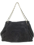 Chanel Coco Mark Chain Shoulder Bag Black