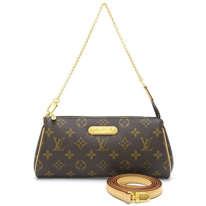 Louis Vuitton Monogram Eva Shoulder Bag Brown