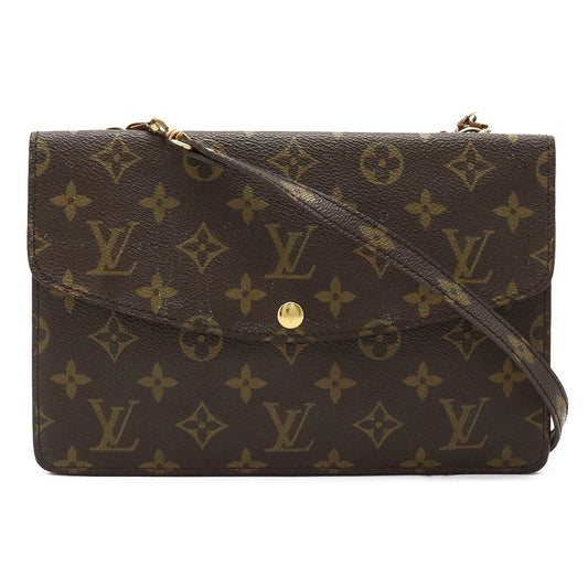 Louis Vuitton Monogram Double Lava Shoulder Bag Pochette