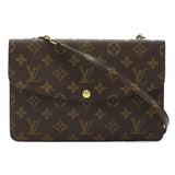 Louis Vuitton Monogram Double Lava Shoulder Bag Pochette