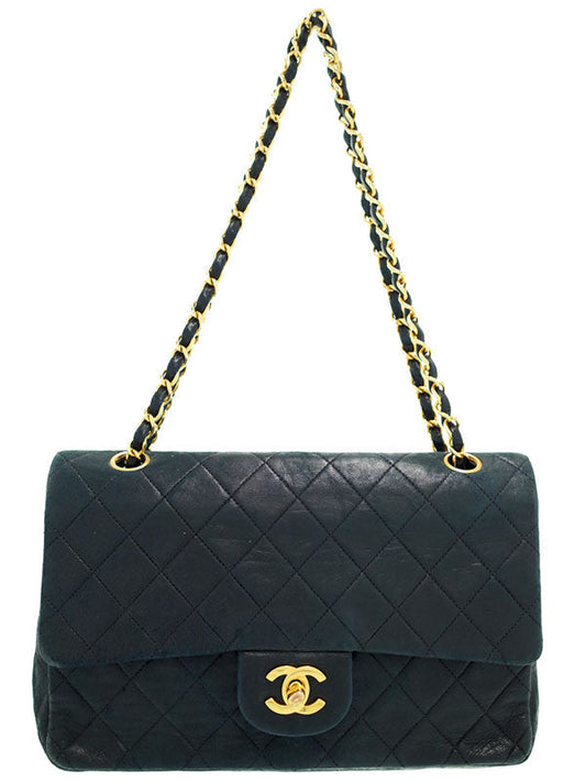 Chanel Matelasse Chain Shoulder Bag Black