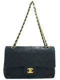 Chanel Matelasse Chain Shoulder Bag Black