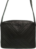 Chanel Coco Mark Shoulder Bag Black
