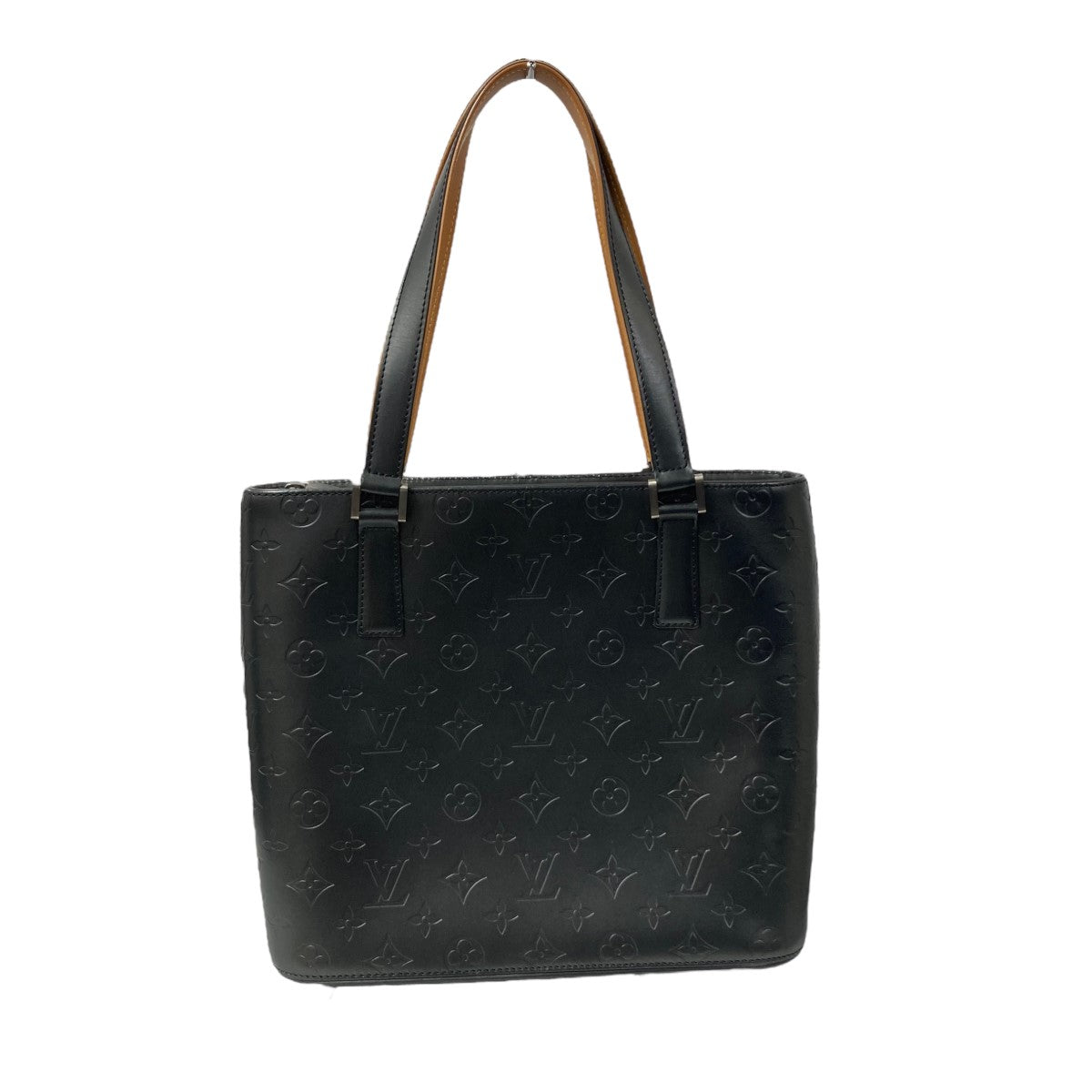 Louis Vuitton Monogram Matte Tote Bag Gray