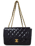 Chanel Matelasse Chain Shoulder Bag Black
