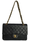 Chanel Matelasse Chain Shoulder Bag Black