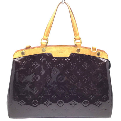 Louis Vuitton Blair MM Vernis Handbag Enamel Purple