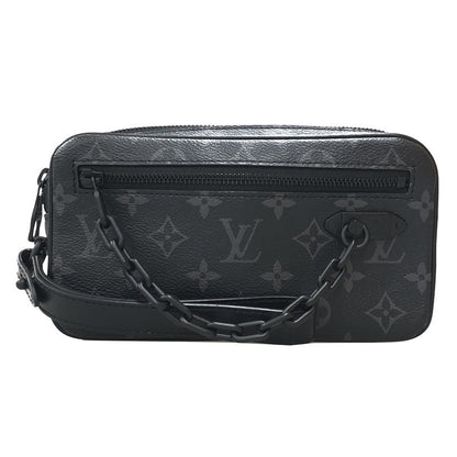 Louis Vuitton Monogram Eclipse Pochette Volga Virgil Abloh Clutch Bag
