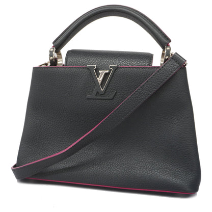 Louis Vuitton Capucines BB Taurillon Leather Noir Black