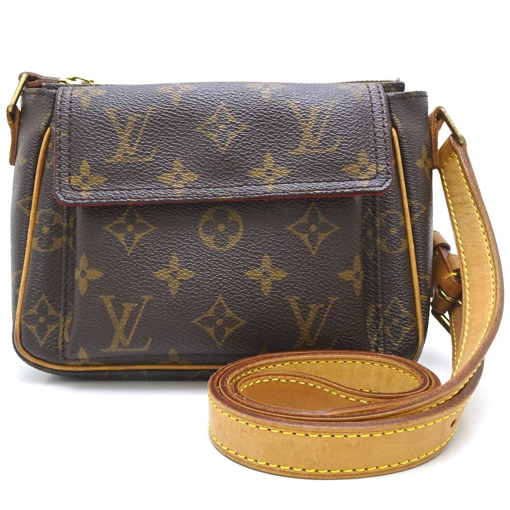 Louis Vuitton Monogram Viva Cite PM Shoulder Bag Brown
