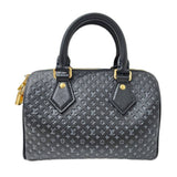 Louis Vuitton Speedy Bandouliere 20 Noir 2way Shoulder Bag