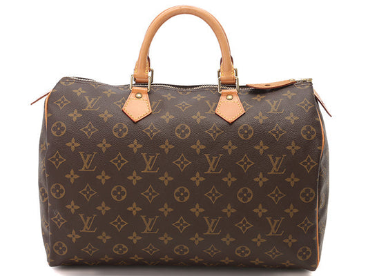 Louis Vuitton Speedy 35 Monogram Mini Boston Bag Handbag