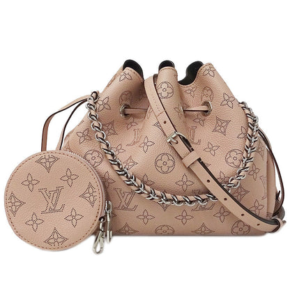 Louis Vuitton Girolata Monogram Mahina Shoulder Bag Pink