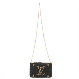Louis Vuitton Jungle Giant Monogram Double Zip Pochette Black