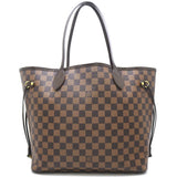 Louis Vuitton Damier Neverfull MM Cerise Tote Bag Ebene Brown