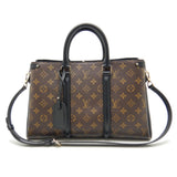 Louis Vuitton Monogram Soufflot MM Noir 2WAY Bag