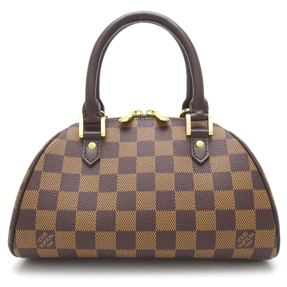 Louis Vuitton Damier Rivera Mini Ebene Handbag Brown