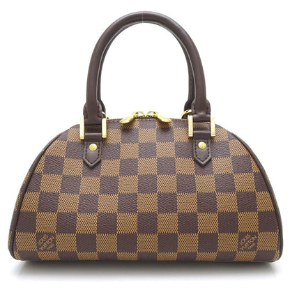 Louis Vuitton Damier Rivera Mini Ebene Handbag Brown