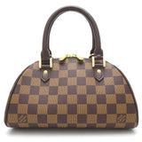 Louis Vuitton Damier Rivera Mini Ebene Handbag Brown