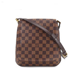 Louis Vuitton Damier M tte Salsa Long Shoulder Bag Ebene Gold Hardware