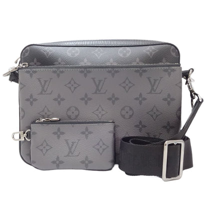 Louis Vuitton Crossbody Shoulder Bag Monogram Eclipse Black