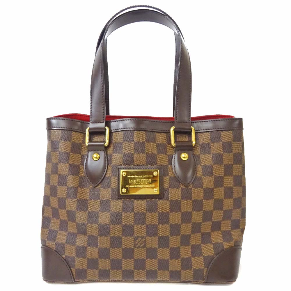 Louis Vuitton Damier Hampstead PM Tote Bag Brown