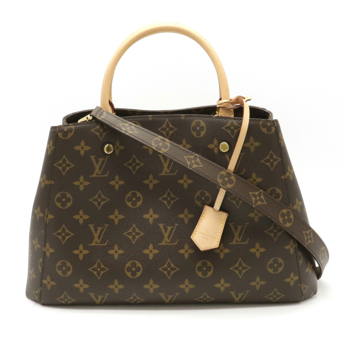 Louis Vuitton Monogram Montaigne MM Handbag 2way Shoulder Bag