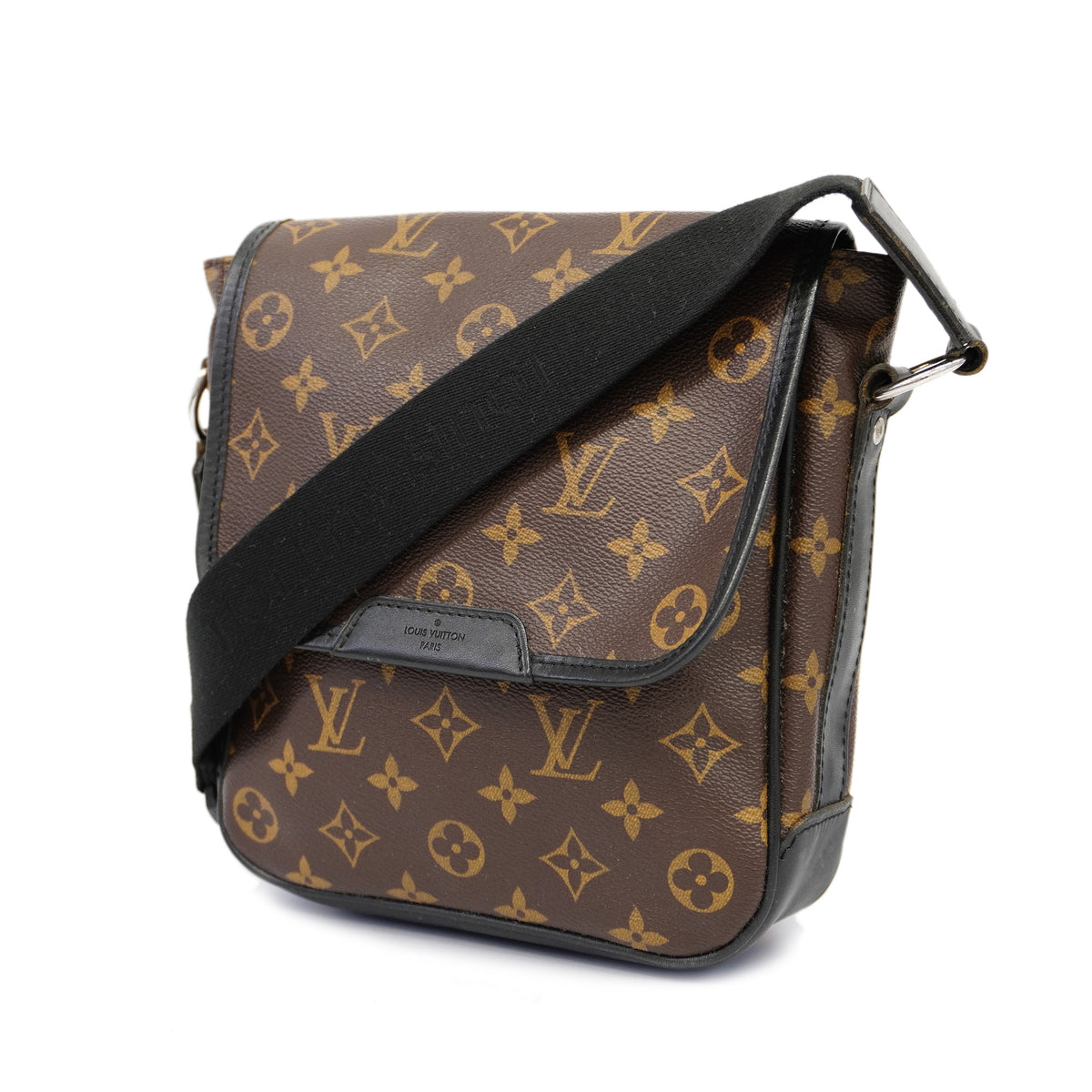 Louis Vuitton Shoulder Bag Monogram Macassar Bus PM