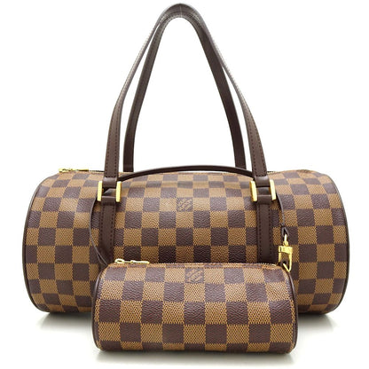 Louis Vuitton Damier Papillon 30 Ebene Handbag Brown