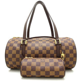 Louis Vuitton Damier Papillon 30 Ebene Handbag Brown