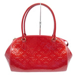 Louis Vuitton Sherwood GM Shoulder Bag Handbag Vernis Monogram Red