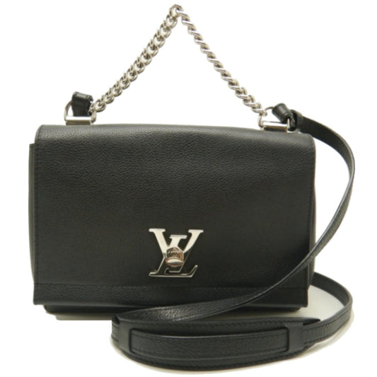 Louis Vuitton Lock Me 2 BB Calf Noir 2WAY Bag
