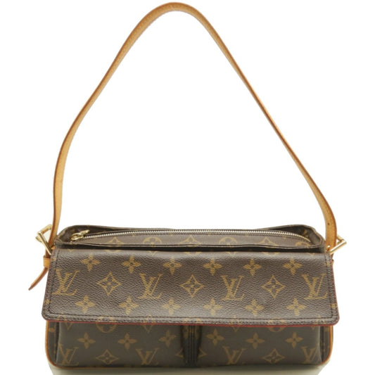 Louis Vuitton  Monogram Viva Cite MM Brown Shoulder Bag