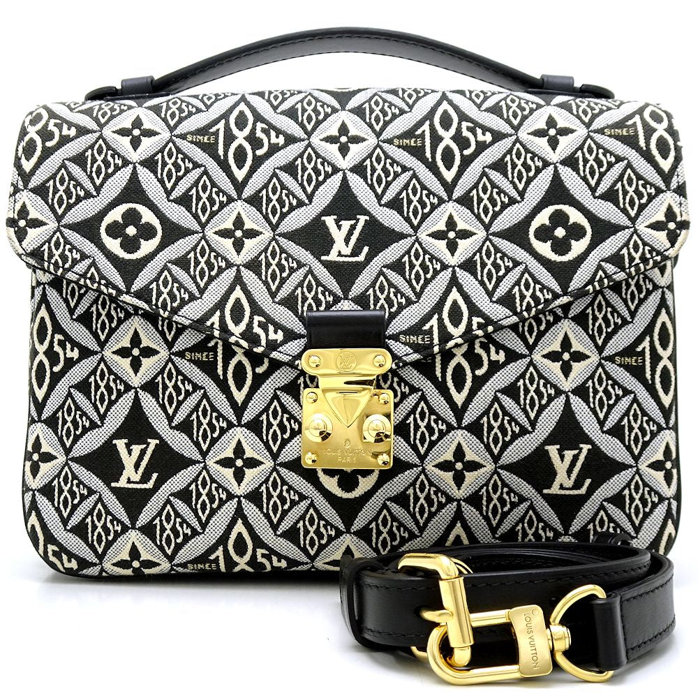 Louis Vuitton Pochette Metis MM Jacquard  2WAY Bag