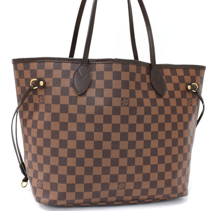 Louis Vuitton Tote Bag Neverfull MM Damier Ebene Brown