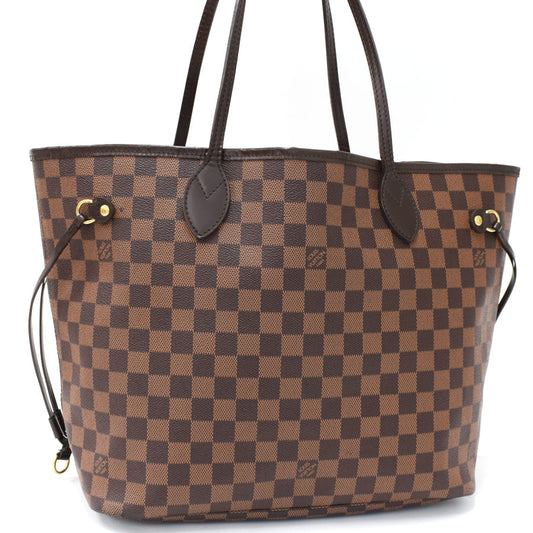 Louis Vuitton Tote Bag Neverfull MM Damier Ebene Brown