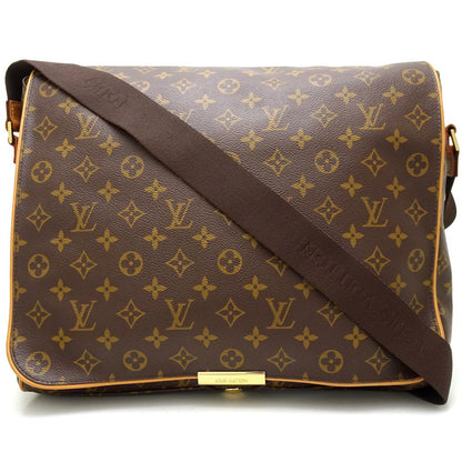 Louis Vuitton Monogram Abbess Brown Messenger Bag Crossbody