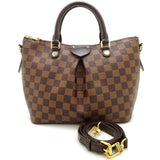 Louis Vuitton Damier Sienna PM Ebene 2WAY Bag Brown
