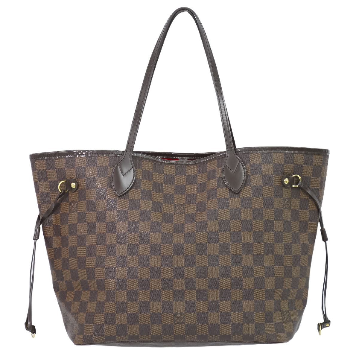 Louis Vuitton Neverfull MM Damier Ebene Tote Bag Shoulder Bag