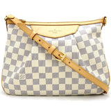 Louis Vuitton Damier Azur Siracusa PM Diagonal Shoulder Bag