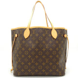 Louis Vuitton Monogram Neverfull MM Brown Tote Bag