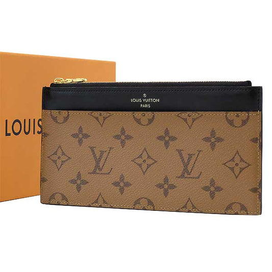 Louis Vuitton Slim Purse Monogram Reverse Wallet