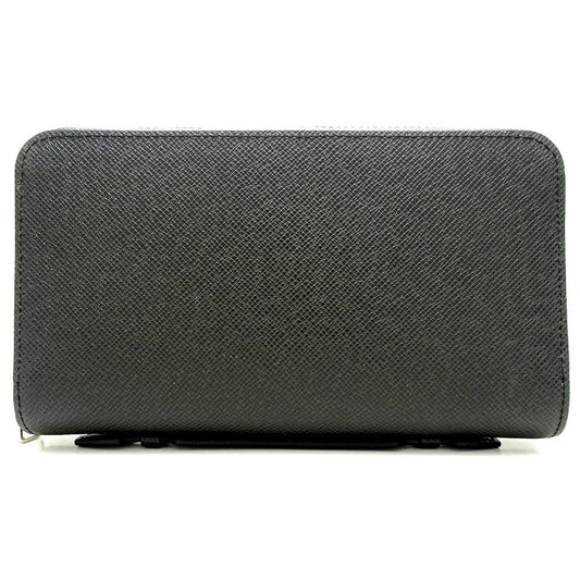 Louis Vuitton Taiga Zippy XL Long Wallet Clutch Travel Case Black